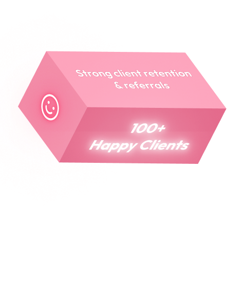 15+ Happy Clients Block